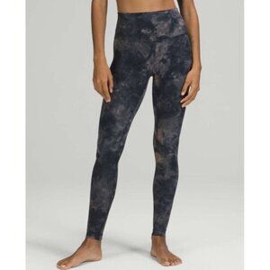 NWT lululemon Align Pant Size 20 Diamond Dye Lunar Rock True Navy Nulu 28" RARE!